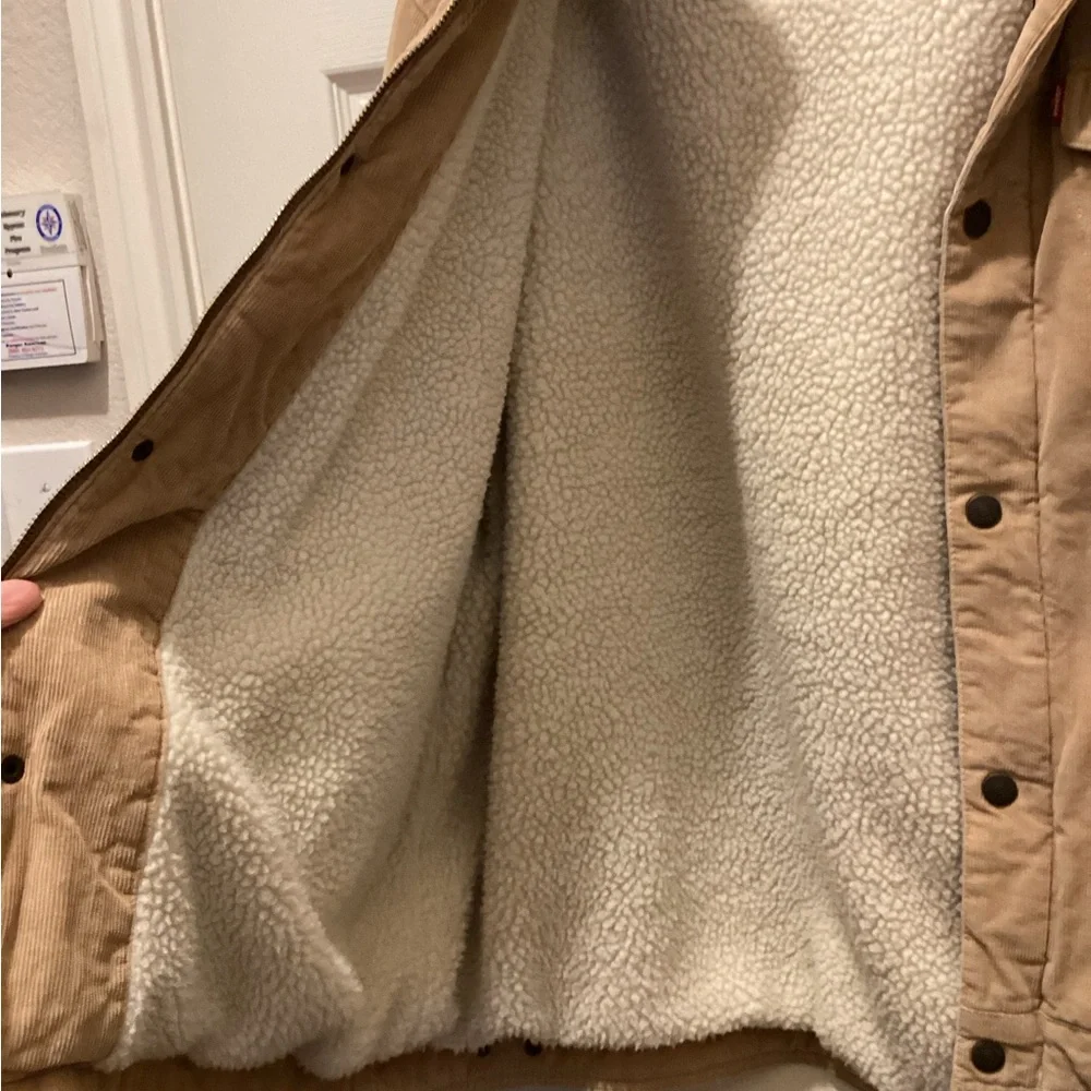 Levi's Men's Beige Shirt Jacket - Picture 6 of 6